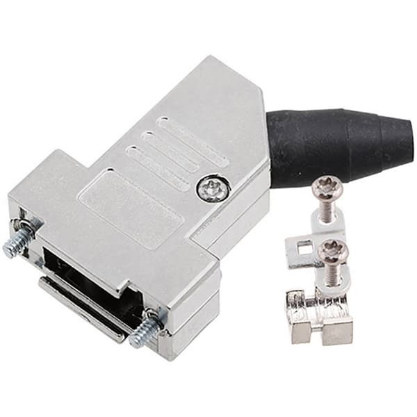 encitech DTSL37-RG-SJS-M3-S-K 6560-5218-34 D-sub hölje Antal poler: 37 Zink pressgjutning 45 ° Metall 1 st