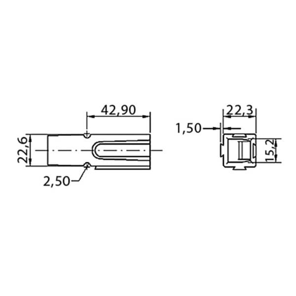 Högström-batterikontakt 120 A 1130-0102-05 Grön encitech Innehåll: 1 st