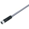Miniatyrbild 2 av 2: binder 77 3406 0000 20005-0500 Sensor/ställdon-kontakt, konfektionerad M8 Koppling rak 1 st