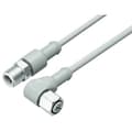 Miniatyrbild 2 av 2: binder 77 3734 3729 40403-0500 Sensor/ställdon-anslutningskabel M12 1 st