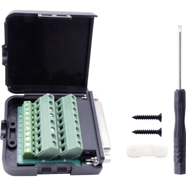 TRU COMPONENTS T1904C103 D-Sub honkontakt set Antal poler: 25 Skruv 1 st