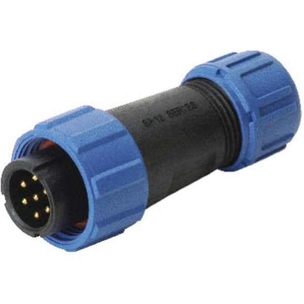 Deltron Connectors DELKSP1310/P4I Runt anslutningsdon Kontakt hane rak Totalt antal poler: 4 1 st