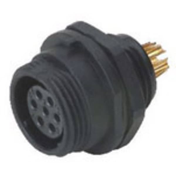 Deltron Connectors DELKSP1312/S3 Runt anslutningsdon Hona inbyggd Totalt antal poler: 3 1 st