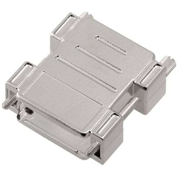 encitech 1511-0101-03 DPAK-M-25-K D-sub adapterhölje Antal poler: 25 Plast 180 ° Metallic 1 st