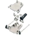 Miniatyrbild 3 av 4: encitech DTZF15-RG-LJS-M2.5-K 7960-2209-02 D-sub hölje Antal poler: 15 Zink pressgjutning 180 ° Metall 1 st