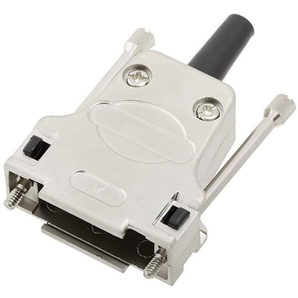 encitech DTZF25-RG-LJS-M2.5-K 7960-2209-03 D-sub hölje Antal poler: 25 Zink pressgjutning 180 ° Metall 1 st