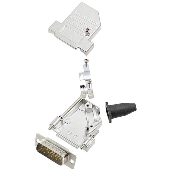 encitech DTSL15-LJSRG-S-HDP26-W-K 6355-8043-02 D-Sub stiftlist set 45 ° Antal poler: 26 Lödhona 1 st