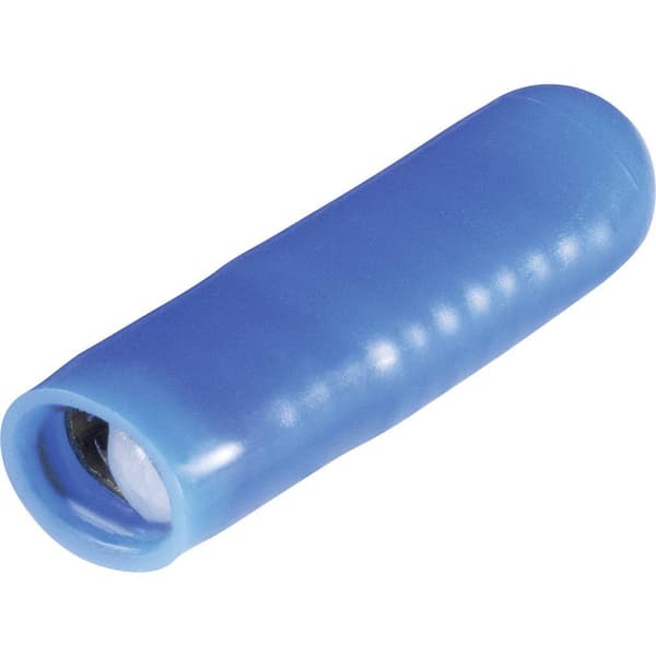 TRU COMPONENTS En-kärnig kontakt Flexibel: 0.08-0.38 mm² Styvhet: 0.08-0.38 mm² Antal poler: 2 100 st Blå