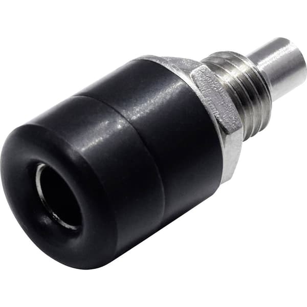 TRU COMPONENTS Laboratorie kontaktprodukter Hona inbyggd vertikal Svart 10 st