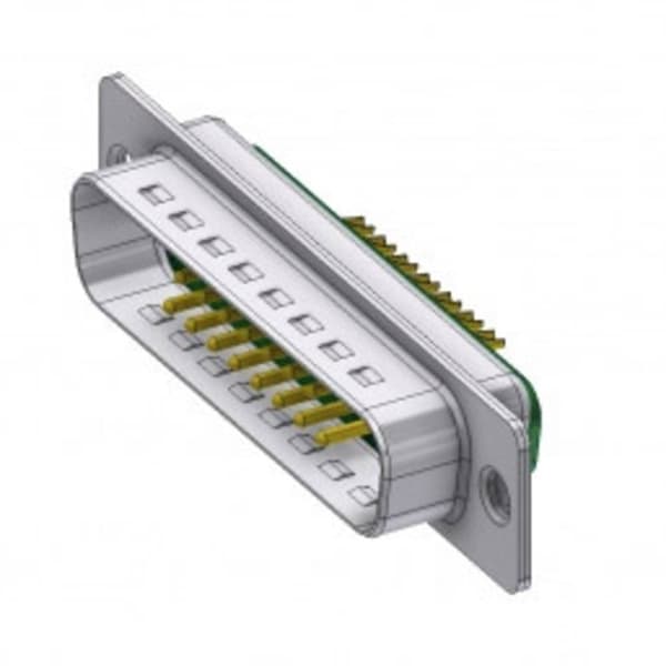Deltron Connectors DTS 17W2 PZ/2 D-Sub kontakt 180 ° Antal poler: 17 1 st