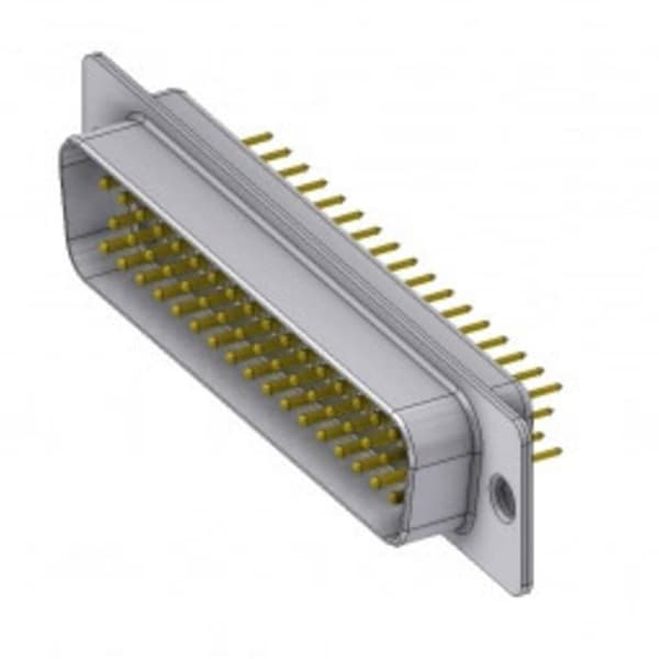 Deltron Connectors DT 50 PY/2 D-Sub kontakt 180 ° Antal poler: 50 Lödning, Pins 1 st