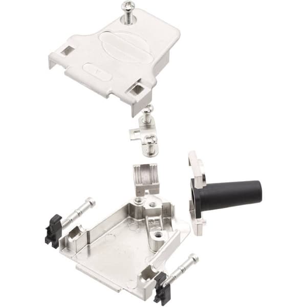 encitech D45ZF25-RGL-K 7960-0208-13 D-sub hölje Antal poler: 25 Zink pressgjutning 45 ° Metall 1 st