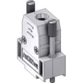 Miniatyrbild 1 av 2: Deltron Connectors CTLM09M2.5 Deltron D-sub hölje Antal poler: 9 Plast, metalliserad 180 ° Metall 1 st