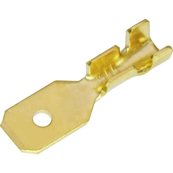 Quadrios 1908C183 Crimpklämma sortiment 0.50 mm² - 1 mm² Mässing, Transparent 100 delar