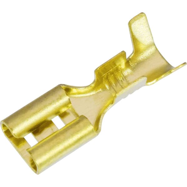 Quadrios 1908C182 Crimpklämma sortiment 0.50 mm² - 1 mm² Mässing, Transparent 100 delar