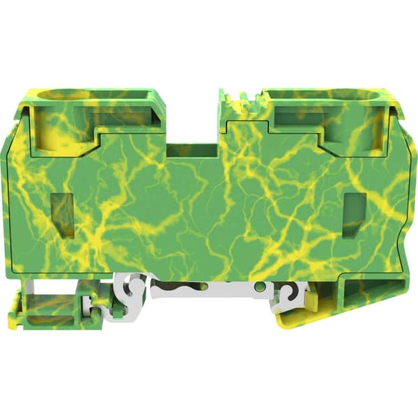 Degson WS35-PE-01P-1C-00A(H) Skyddsledare terminal Fjäderklämma Grön, Gul 1 st