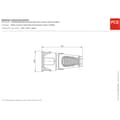 Miniatyrbild 3 av 3: PCE 2510-src Skarvuttag Plast, Gummi 230 V Svart IP20