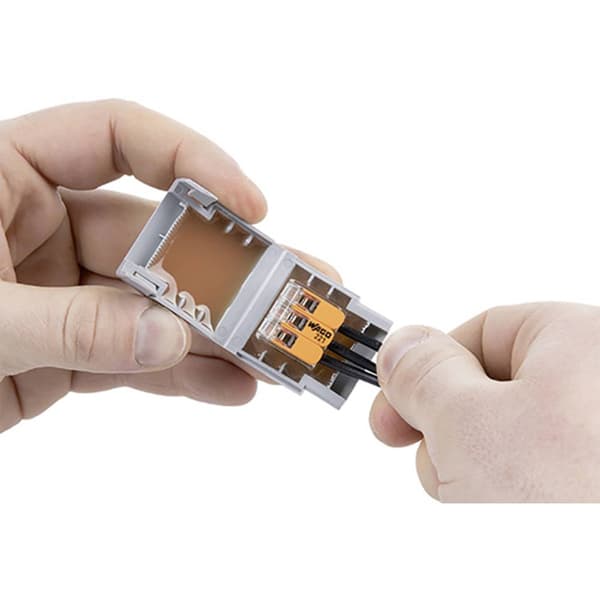 WAGO 207-1332 207-1332 Kopplingsdosa med gel Flexibel: - Styvhet: - 4 st
