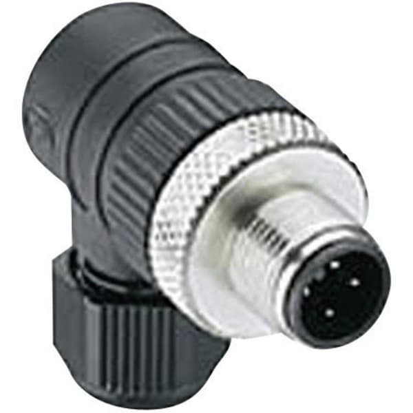 Lumberg Automation 108654 Sensor/ställdon-kontakt, okonfektionerad M12 Kontakt hane vinklad Antal poler (RJ): 4 1 st