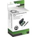 Miniatyrbild 3 av 3: USB 2.0 modular kontakt set, typ B. Kontakt hane rak 2001C202 Quadrios Innehåll: 1 st