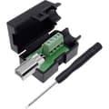 Miniatyrbild 2 av 3: USB 2.0 modular kontakt set, typ B. Kontakt hane rak 2001C202 Quadrios Innehåll: 1 st