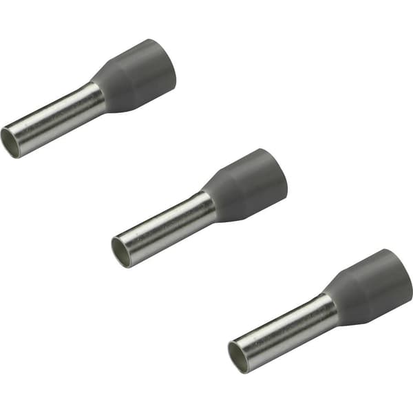 Rittal 4050.735 Ändhylsa 4 mm² Delisolerad Grå 500 st