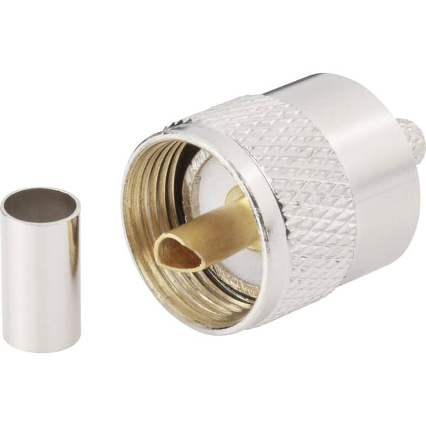 TRU COMPONENTS 1579253 UHF-kontaktdon Kontakt hane rak 1 st