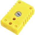 Miniatyrbild 1 av 3: B + B Thermo-Technik 0220 0002 Termoanslutning Gul Innehåll: 1 st