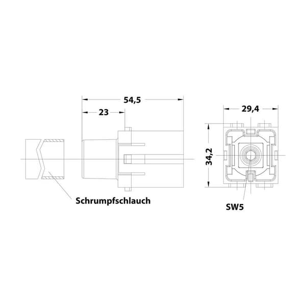 Harting 09140012663 Stift modul Innehåll: 1 st