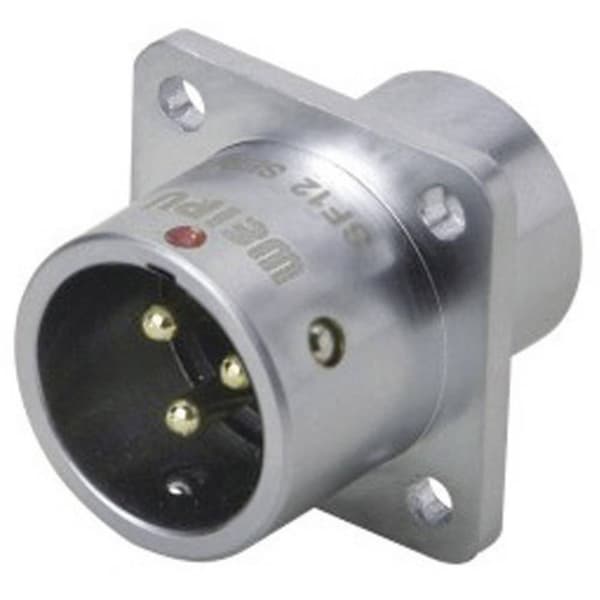 Weipu SF1213/P5 Rundkontakt Kontakt hane rak Totalt antal poler: 5 Serie (rundkontakt): SF12 1 st