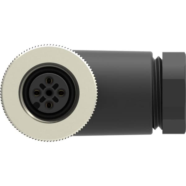 TE Connectivity T4112002041-000 Sensor/ställdon-kontakt, okonfektionerad M12 Hona vinklad Antal poler (RJ): 4 1 st