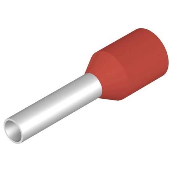 Weidmüller 1476270000 Ändhylsa 1.5 mm² Delisolerad Röd 100 st