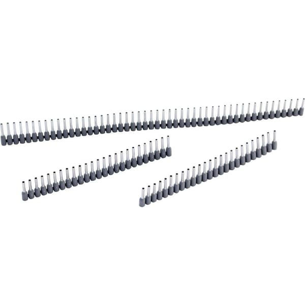 Jokari T60175 Ändhylsa 0.75 mm² Grå 500 st