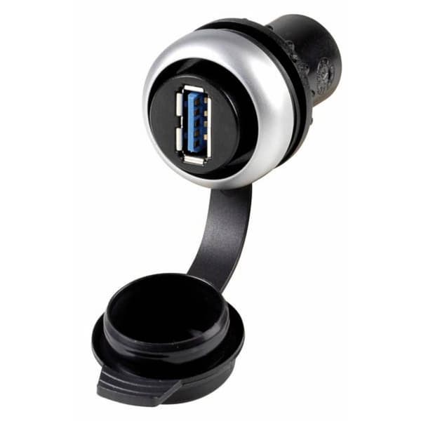 USB-stiftdon M22-USB M22 uttag för inbyggnad USB 3.0 147539 Eaton Innehåll: 1 st