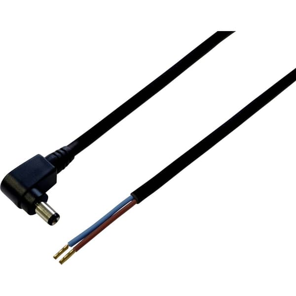 BKL Electronic DC-kabel DC-stiftdon - Öppen ände 5.50 mm 2.50 mm 30.00 cm 1 st