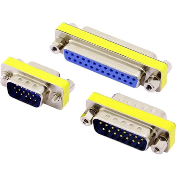 encitech DMGC-HD1515-MM D-Sub Adapter D-SUB hane 15-pol - D-SUB hane 15-pol 1 st