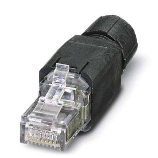 Phoenix Contact VS-08-RJ45-5-Q/IP20 BK RJ45-anslutningsdon 1658008 Kontakt hane rak Antal poler (RJ) 8 Svart 1 st