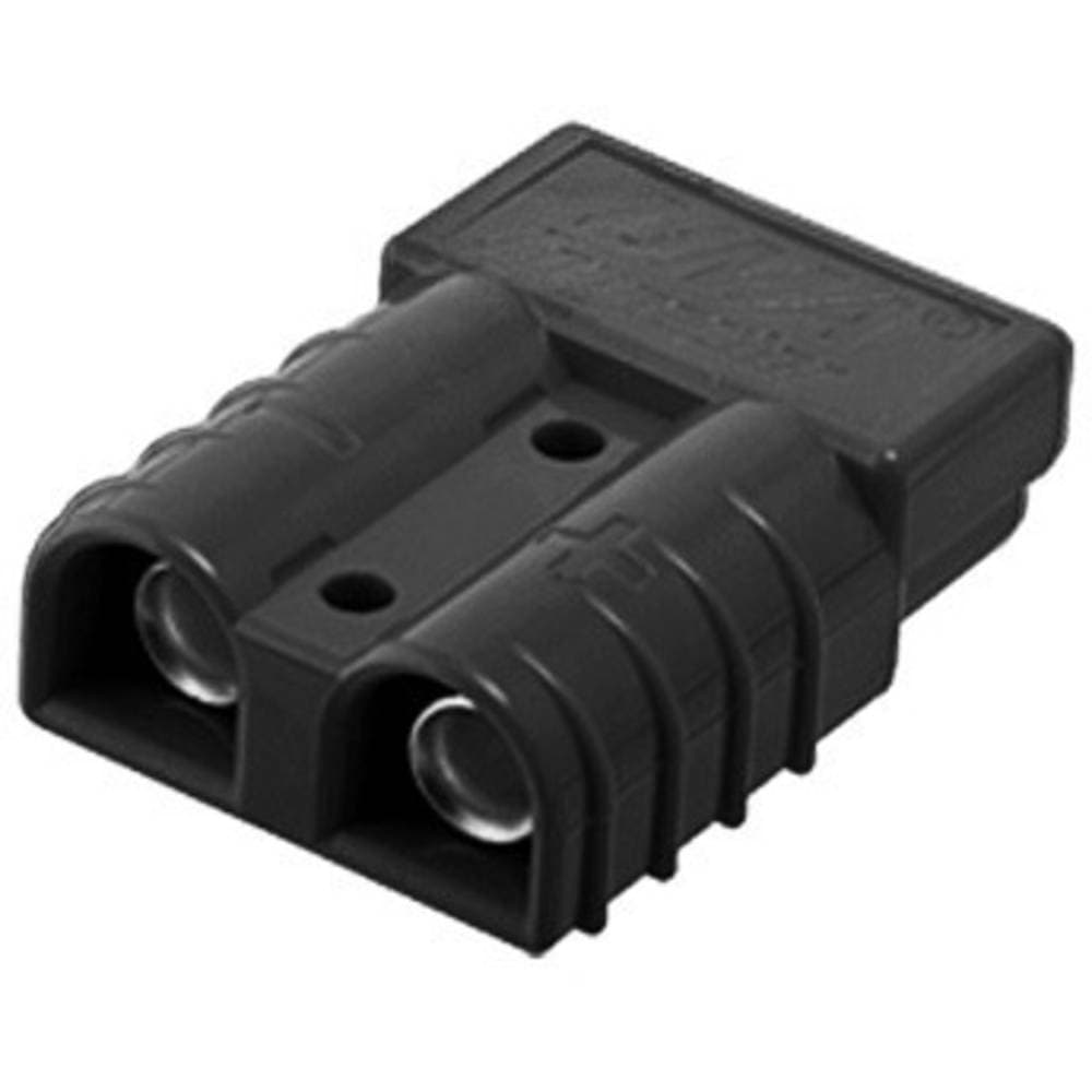 Starkströmskontaktanslutning för batterier 50 A 1130-0201-06 Svart encitech Innehåll: 1 st