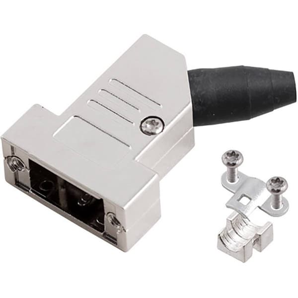 encitech DTSL09-SLRG-S-K 6560-0219-31 D-sub hölje Antal poler: 9 Zink pressgjutning 45 ° Metall 1 st