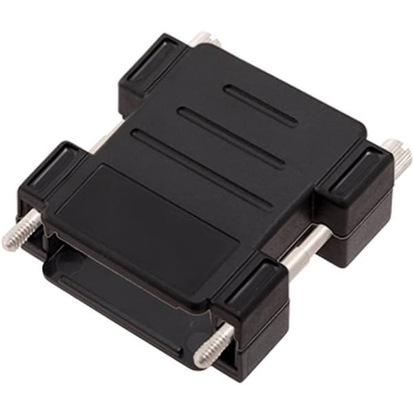 encitech 1511-0100-01 DPAK-P-09-K D-sub adapterhölje Antal poler: 9 Plast 180 ° Svart 1 st