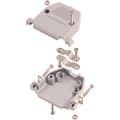Miniatyrbild 3 av 4: encitech CCOV 50-SC-LG 2360-0102-15 D-sub hölje Antal poler: 50 Plast 180 ° Ljusgrå 1 st