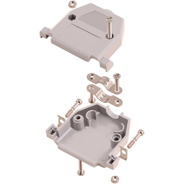 encitech CCOV 50-SC-LG 2360-0102-15 D-sub hölje Antal poler: 50 Plast 180 ° Ljusgrå 1 st