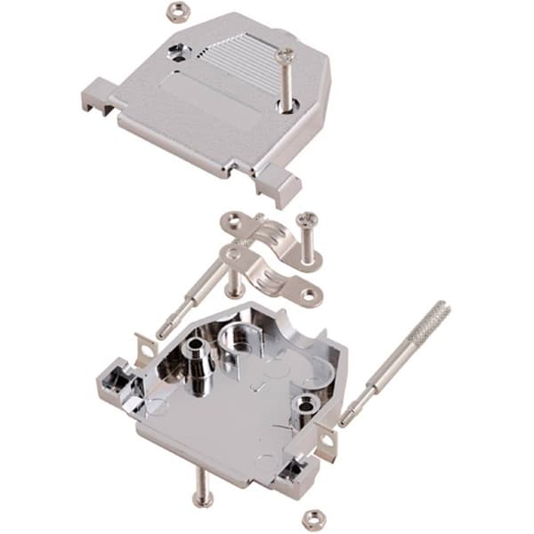 encitech CCOV50SCLMP 2360-0105-15 D-sub hölje Antal poler: 50 Plast 180 ° Metallic 1 st