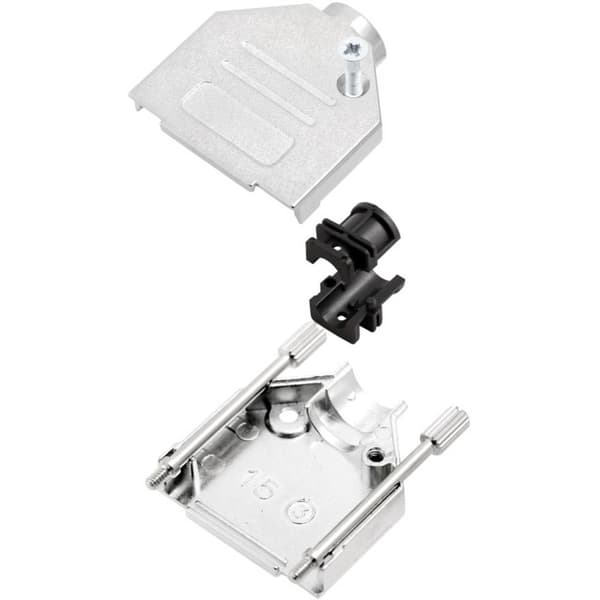 encitech DTZK09-NM-K 6560-0165-01 D-sub hölje Antal poler: 9 Zink pressgjutning 180 ° Metall 1 st