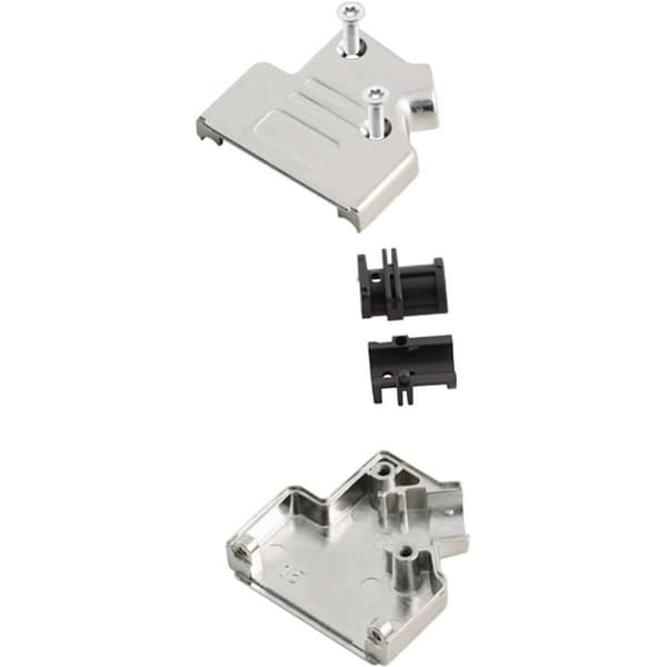 encitech DVSL37-K 6560-0206-34 D-sub hölje Antal poler: 37 Zink pressgjutning 45 ° Metall 1 st