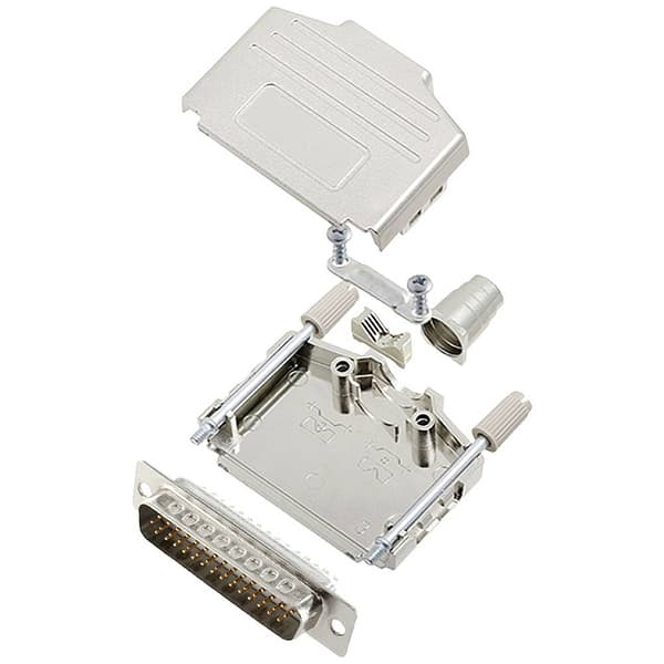 encitech DPPK25-M-HDP44-W-K 6355-8014-03 D-Sub stiftlist set 180 ° Antal poler: 44 Lödhona 1 st