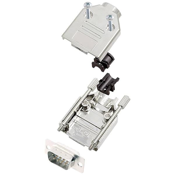 encitech DTPK-M-9-DBP-W-K 6355-8030-01 D-Sub stiftlist set 180 ° Antal poler: 9 Lödhona 1 st