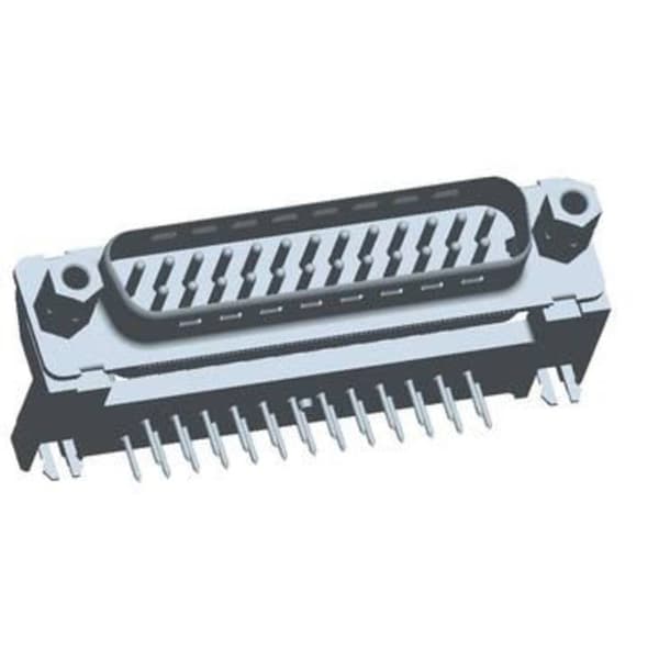 FCI SUB-D DD50P564TXLF D-Sub stiftlist 180 ° Antal poler: 50 Krets 1 st