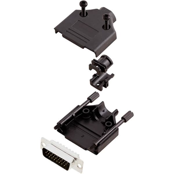 TRU COMPONENTS TCDTPKP15HDP26K 7709012 D-Sub stiftlist set 180 ° Antal poler: 26 Lödhona 1 st
