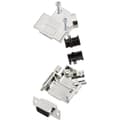 Miniatyrbild 1 av 2: TRU COMPONENTS TCD45PKM09HDS15K 7709156 D-Sub honkontakt set 45 ° Antal poler: 15 Lödhona 1 st